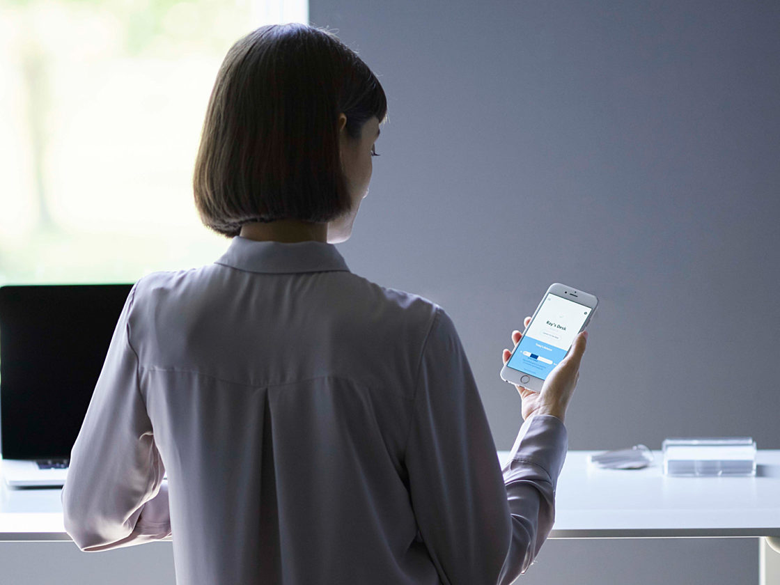 Herman Miller Live OS smart furniture technology